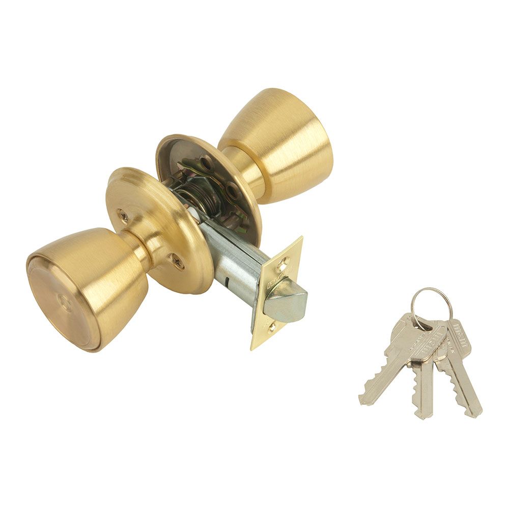 CERRADURA CON POMO PARA PUERTA DE ENTRADA 508-3-3-70 MCM
