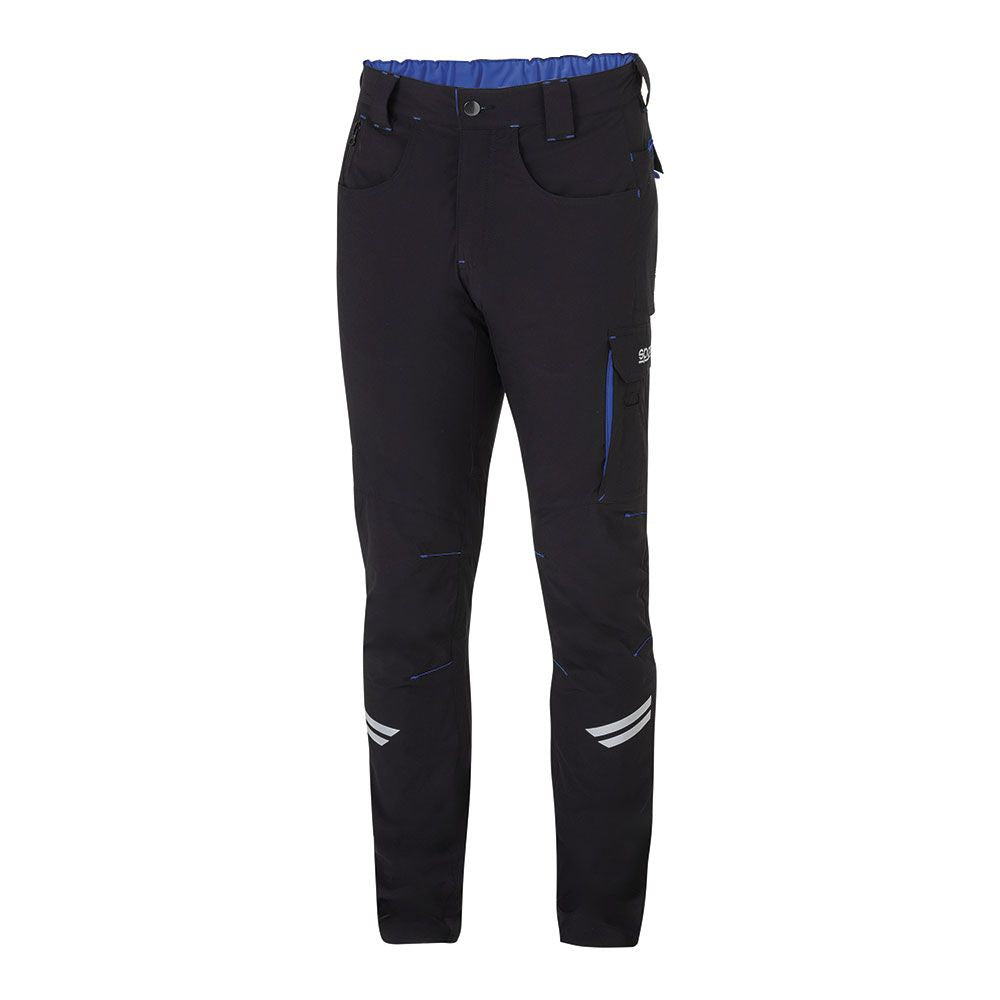 PANTALÓN LIGERO TÉCNICO NEGRO/AZUL KANSAS T2 - M