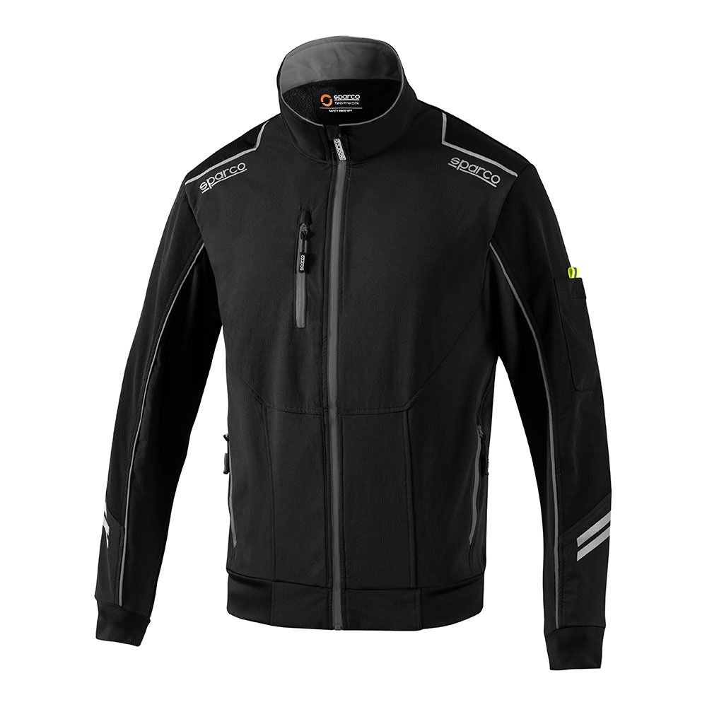 CHAQUETA LIGHT-SHELL TECH TÉCNICA, NEGRA/GRIS, AUSTIN, T1 - S