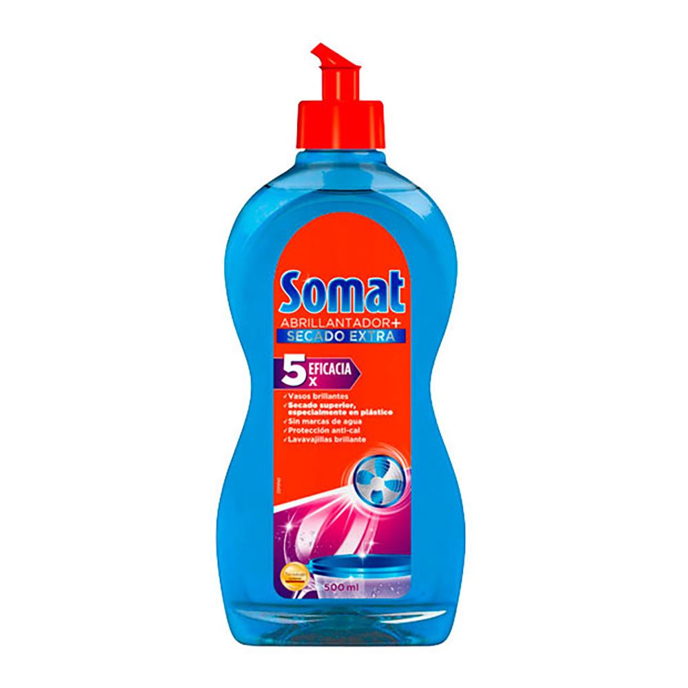 ABRILLANTADOR PARA LAVAVAJILLAS SECADO EXTRA 500 ml