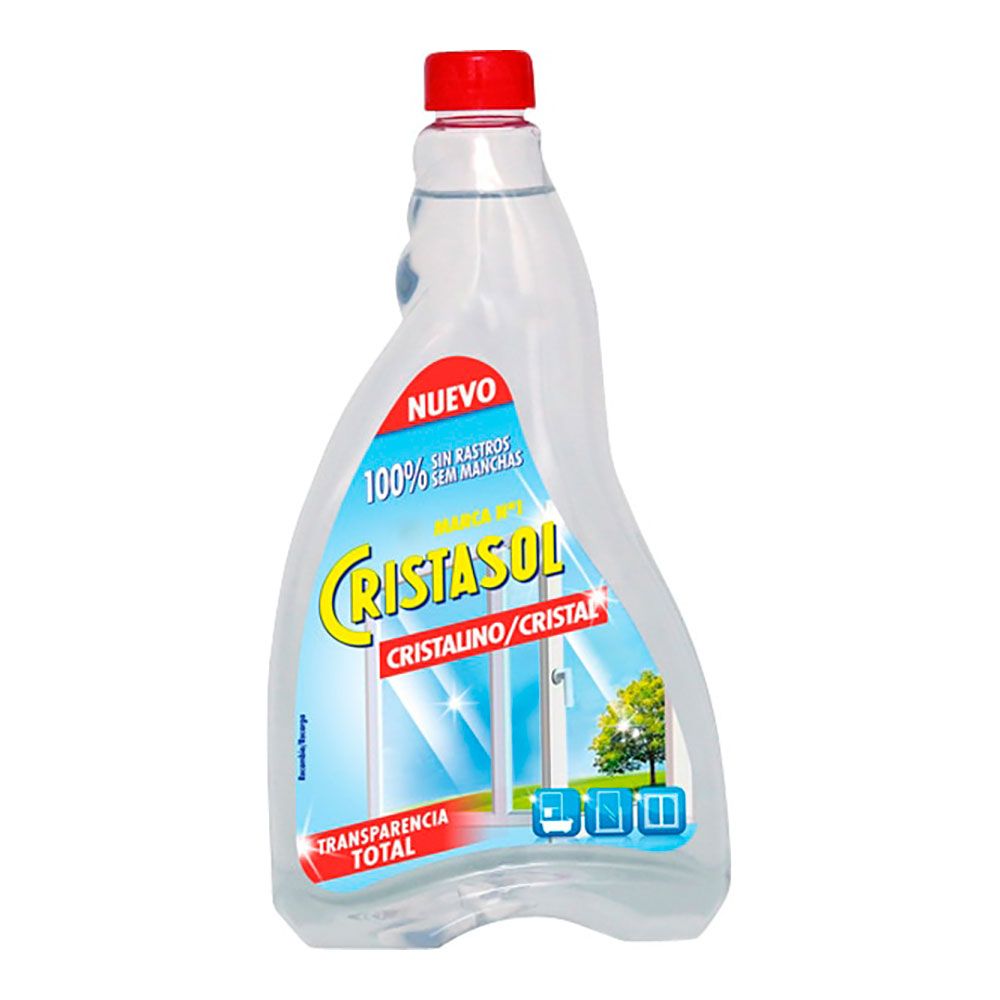LIMPIACRISTALES CRISTALINO, RECAMBIO 750 ml