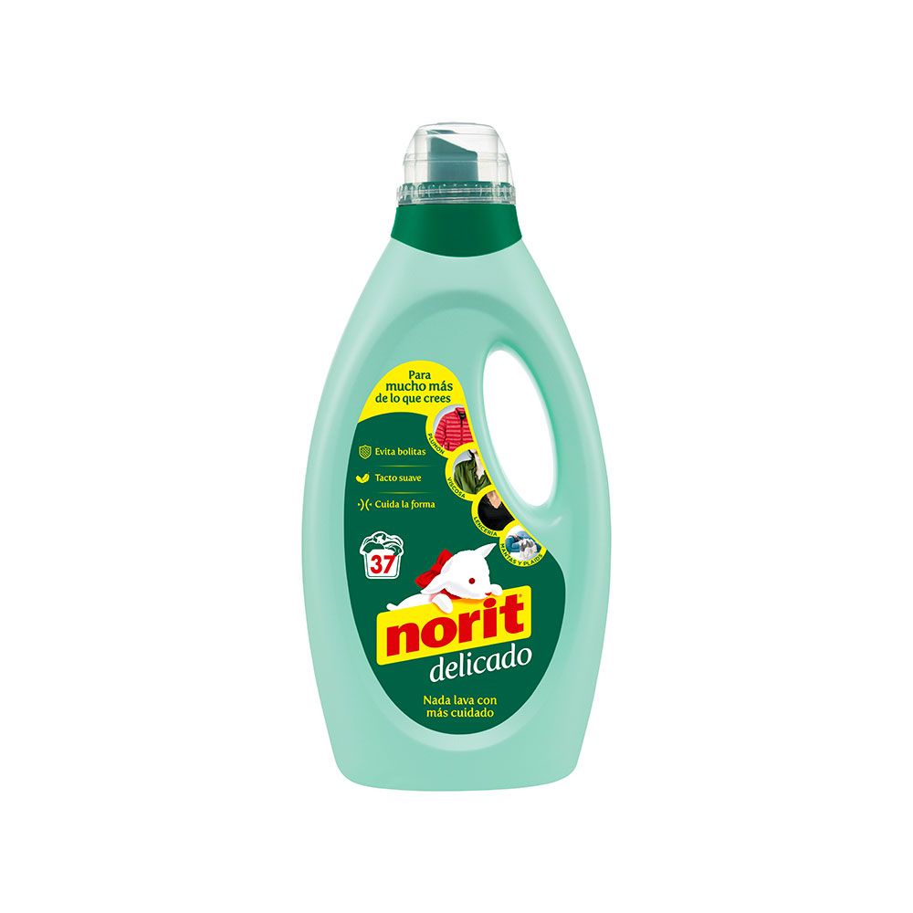 DETERGENTE PARA ROPA DELICADA 1125 ml 37 LAVADOS