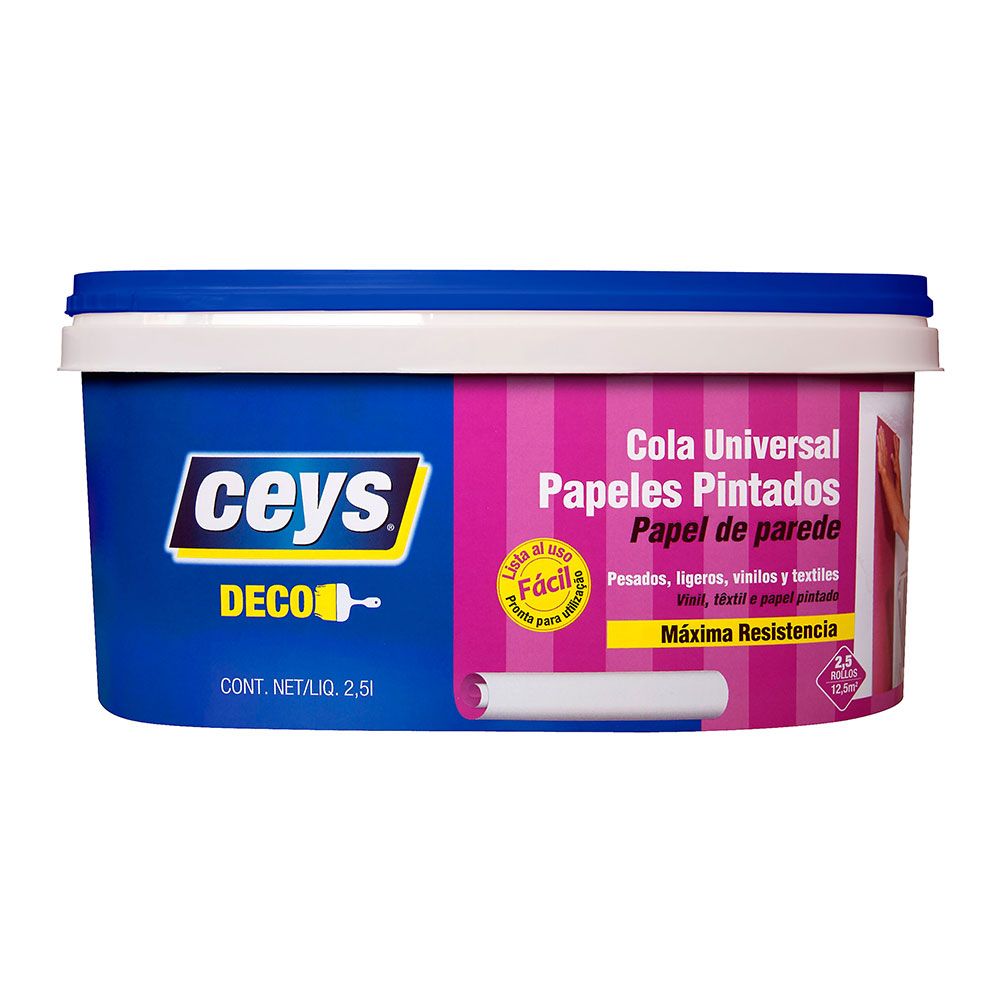 COLA UNIVERSAL PAPELES PINTADO 2,5 l