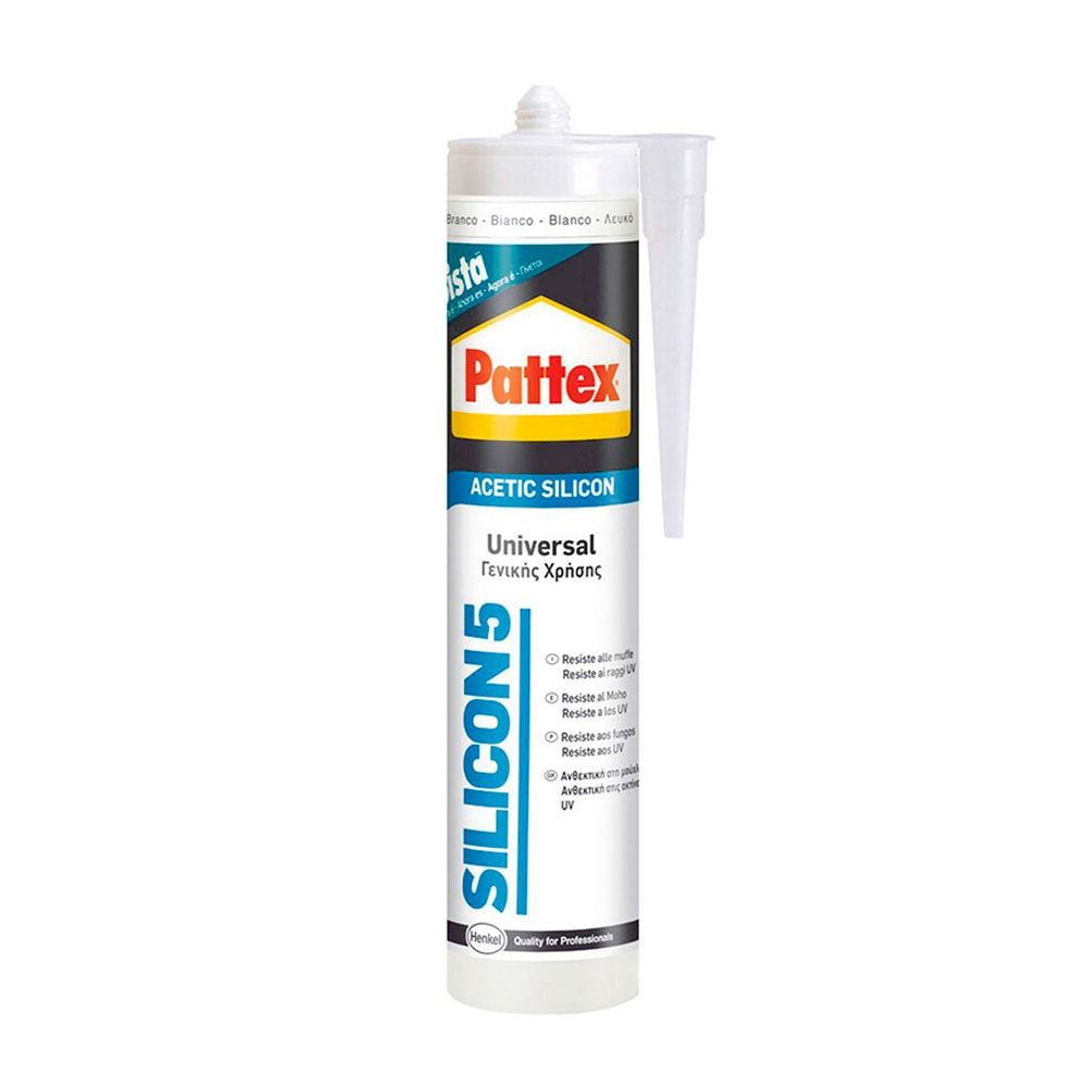 SILICONA UNIVERSAL BLANCO 280 ml