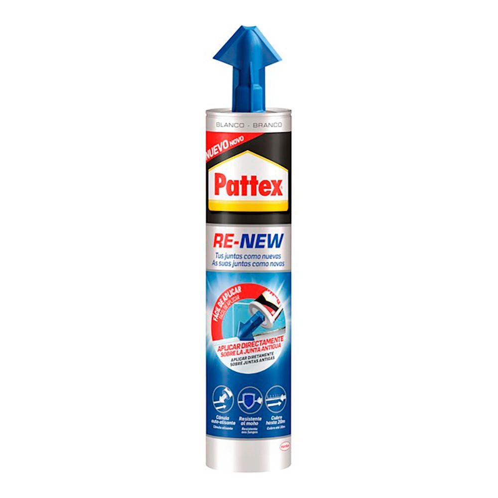 SILICONA RE-NEW CARTUCHO BLANCO 280 ml