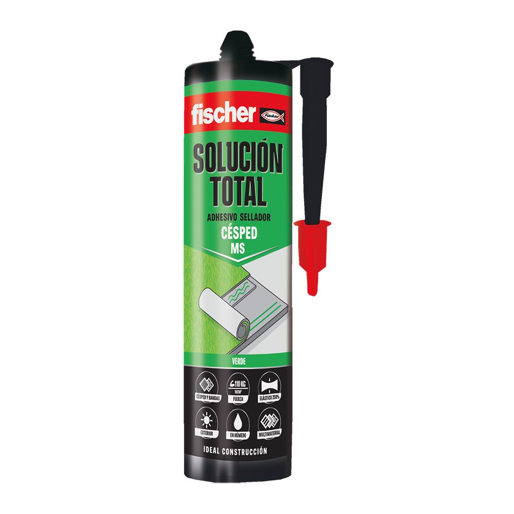 ADHESIVO CÉSPED ARTIFICIAL SOLUCION TOTAL VERDE 290 ml