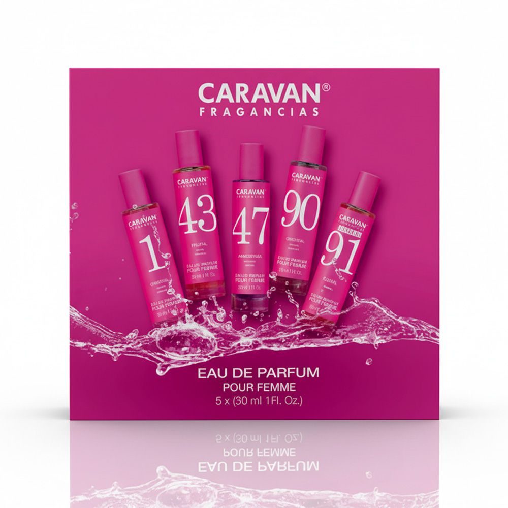 DISCOVERY CONJUNTO 5 FRAGANCIAS CARAVAN, 30 ml