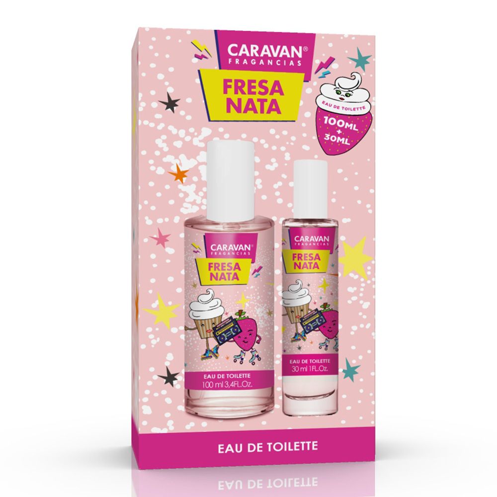 ESTUCHE EAU DE TOILETTE FRESA NATA , 100 + 30 ml INFANTIL