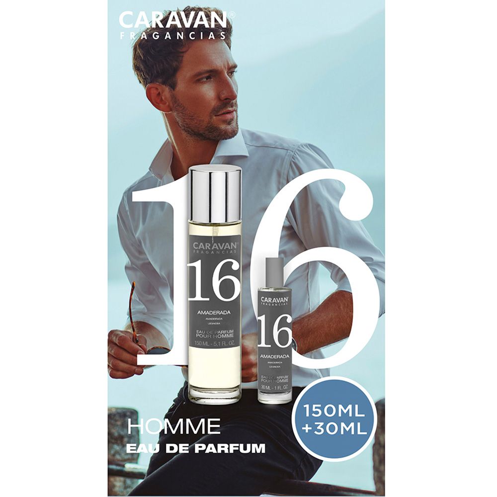 ESTUCHE EAU DE PARFUM CARAVAN Nº 16, 150 + 30 ml SEÑOR
