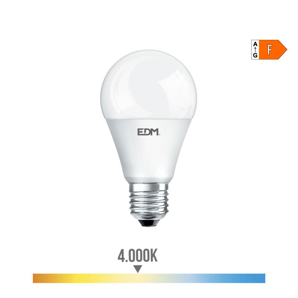 BOMBILLA STANDARD LED E27 20 w 2100 lm 4000 k LUZ DIA Ø6,5 x 12,4 cm