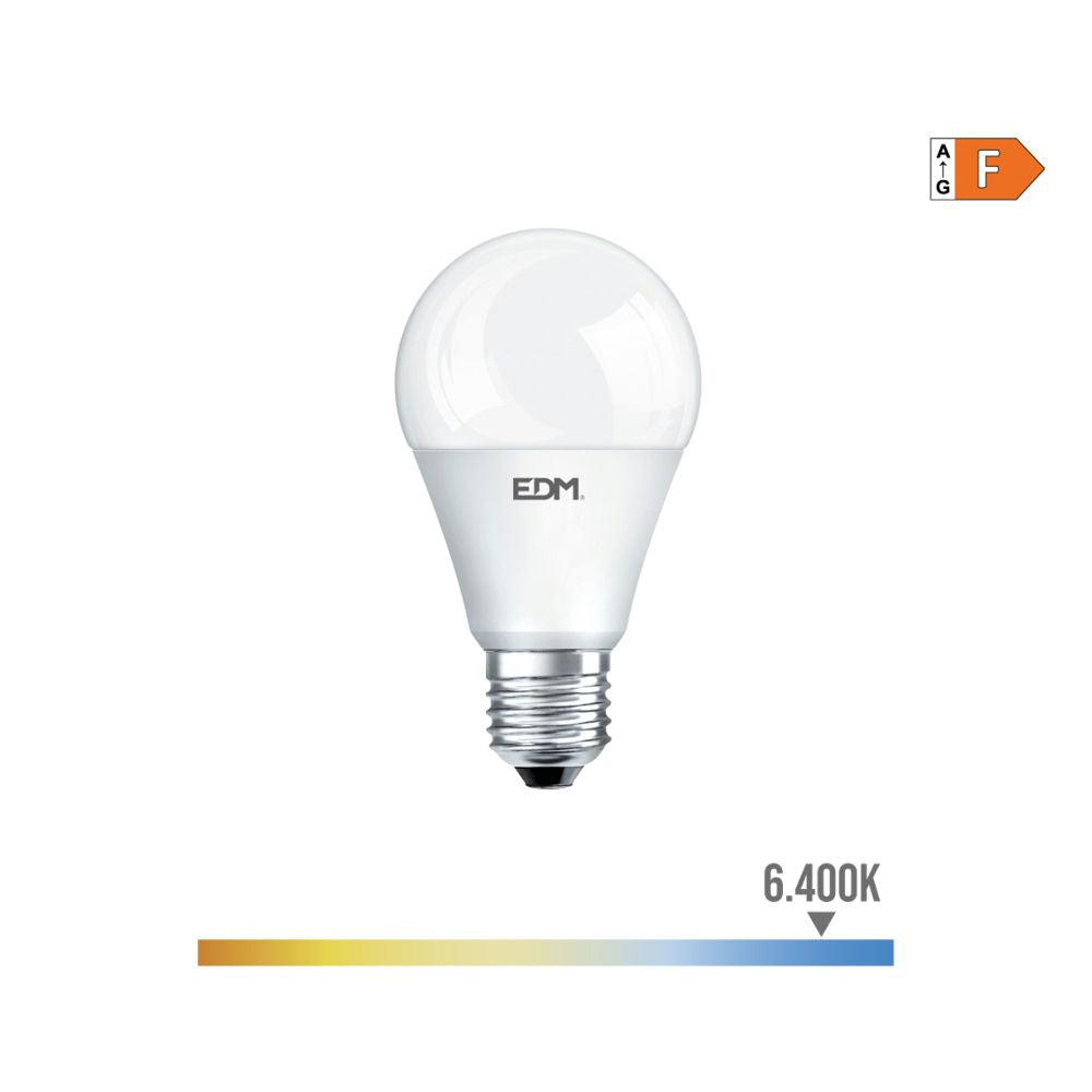 BOMBILLA STANDARD LED REGULABLE E27 10 w 810 lm 6400 k LUZ FRIA Ø6 x 11 cm