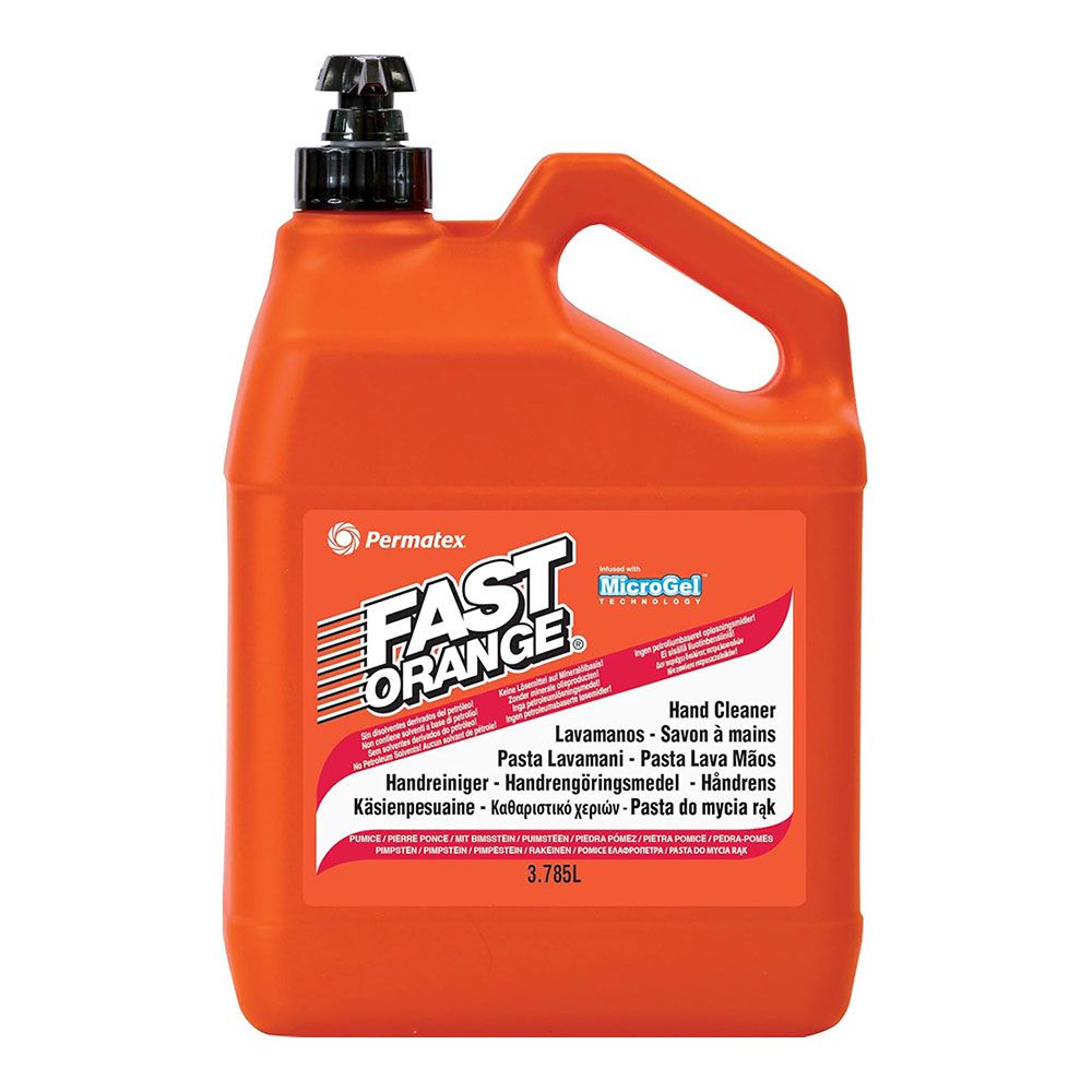 JABÓN MECÁNICO LAVAMANOS FAST ORANGE 3,785 l