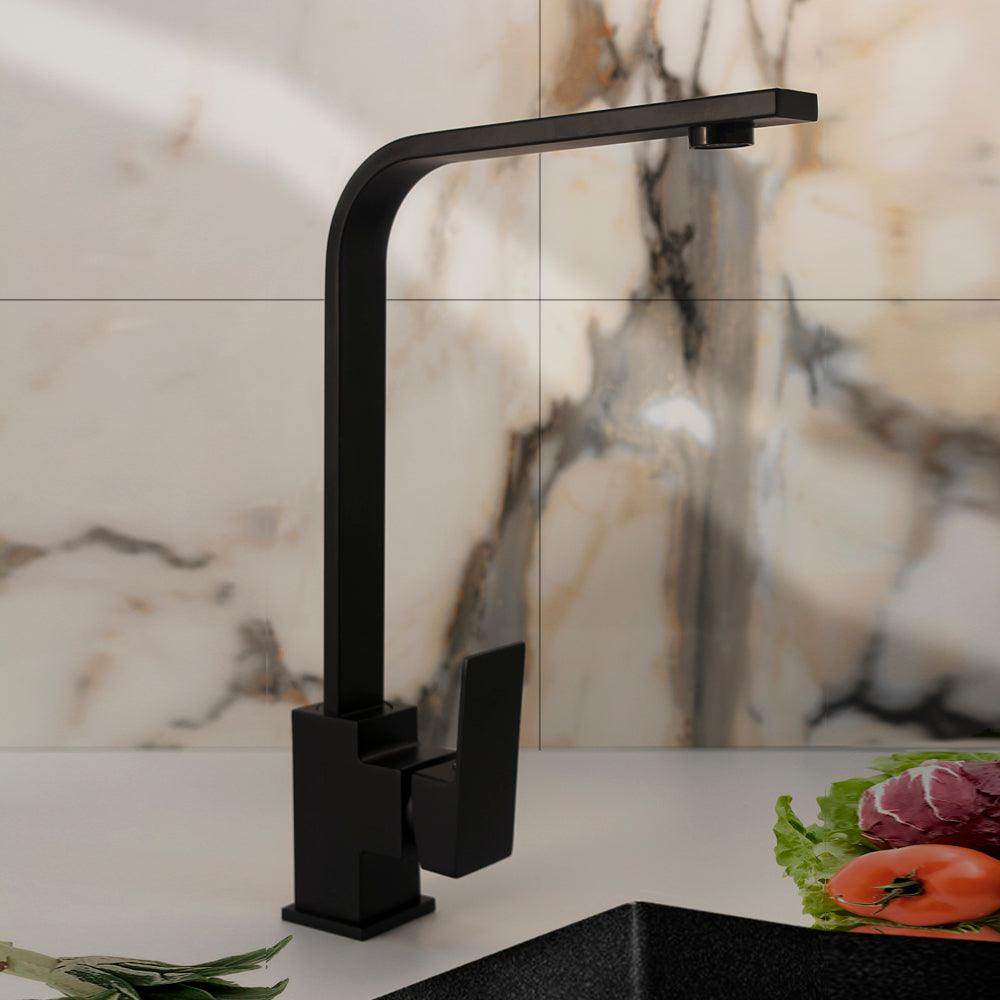 Grifo de Cocina Negro - Pinturas y Tarimas Ideas