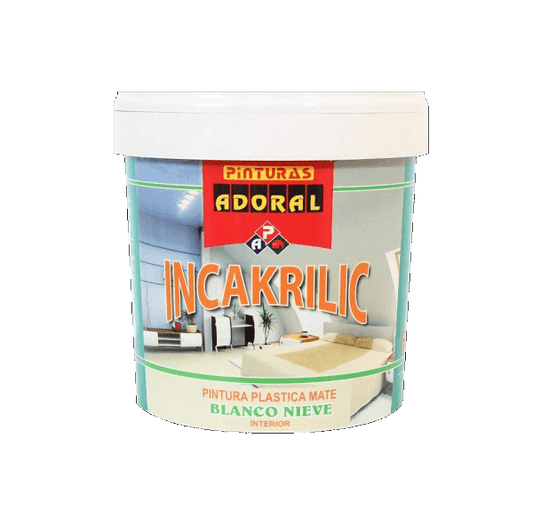 Incakril Blanco Nieve - Pinturas y Tarimas Ideas