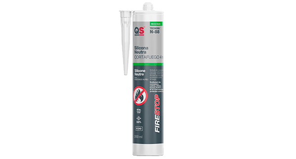 Silicona Resistente al Fuego Blanca 300ml - Pinturas y Tarimas Ideas
