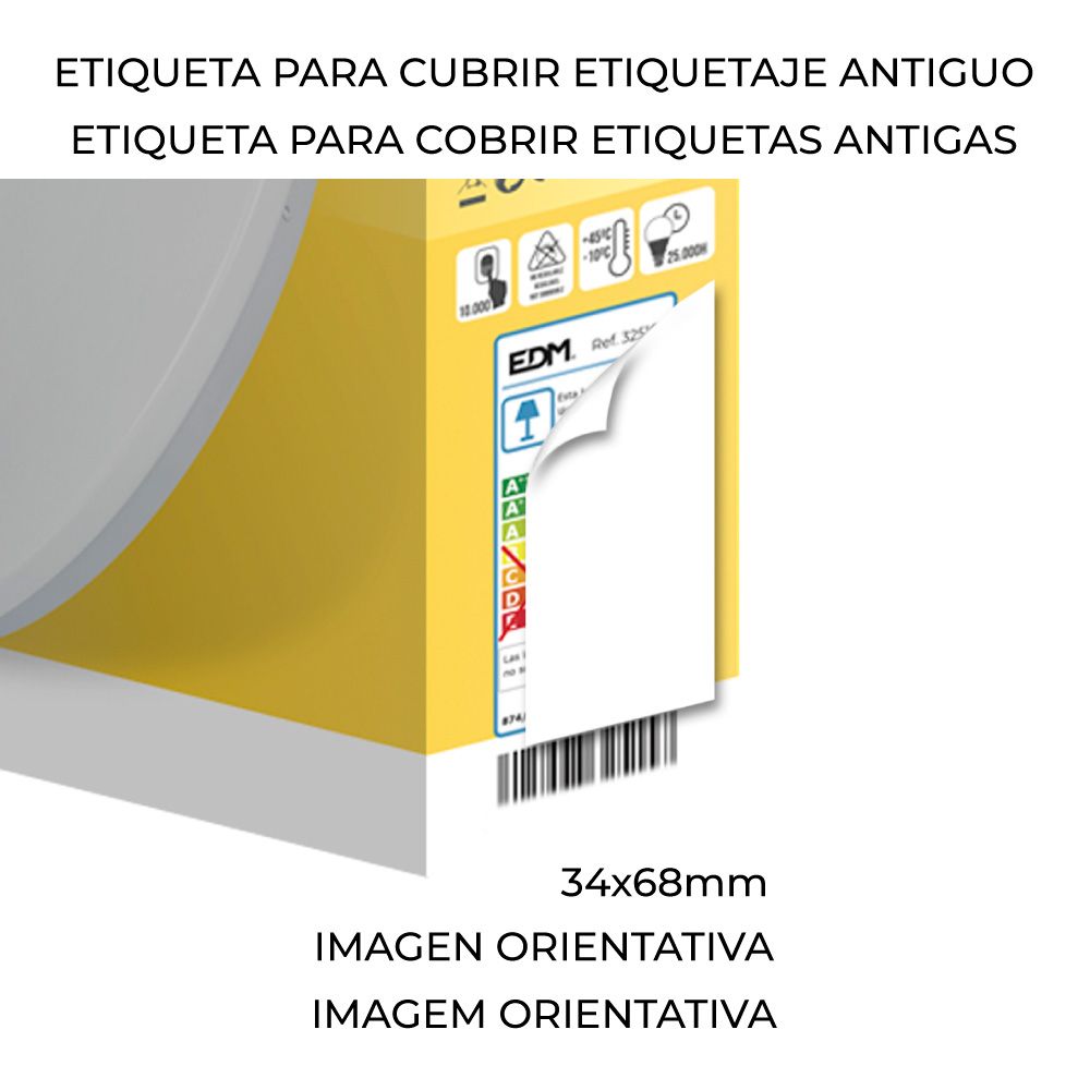 PEGATINA EFICIENCIA ENERGÉTICA PARA 31692