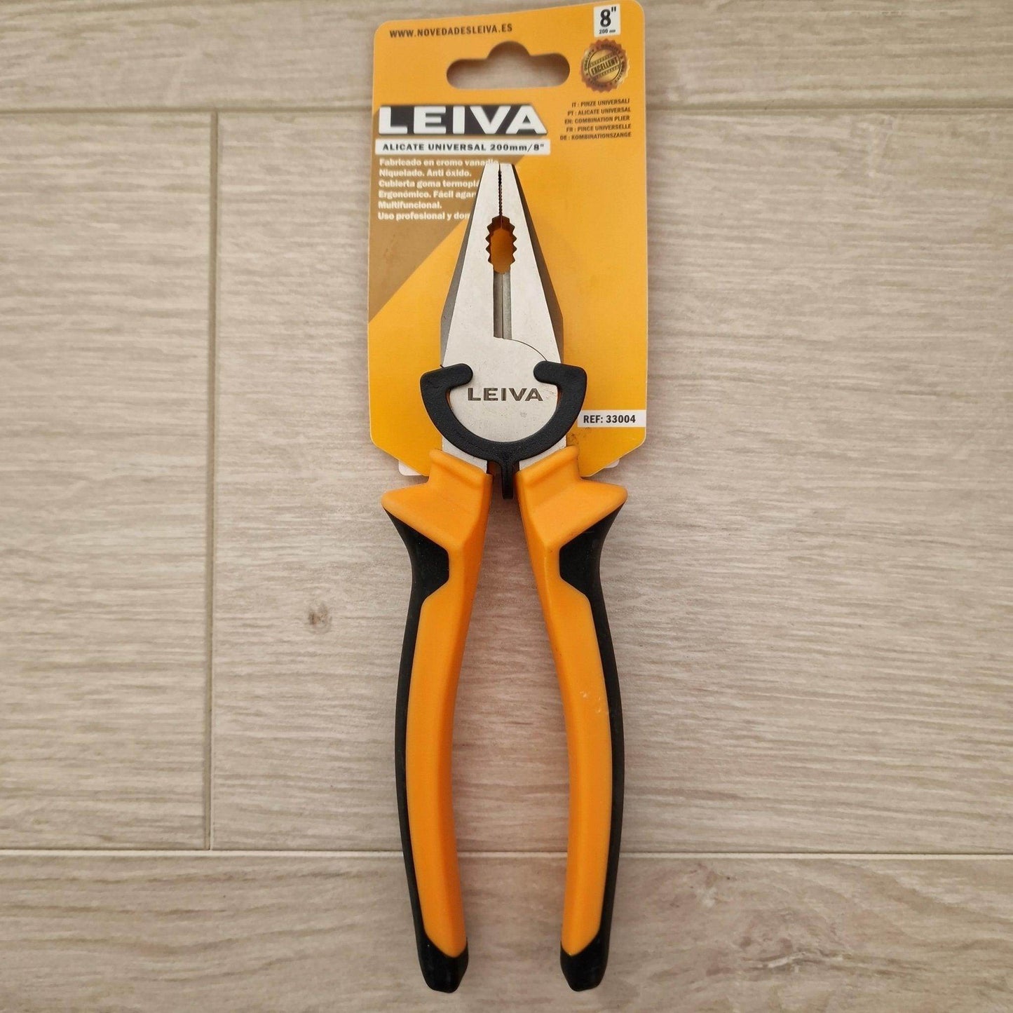 Alicate Universal 200mm/8´´ Levia - Pinturas y Tarimas Ideas
