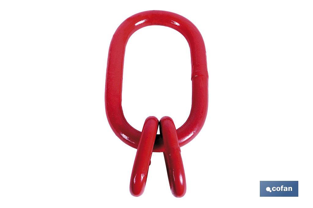 ANILLA TRIPLE P/CADENA 3y4 RAMALES 10-8mm.