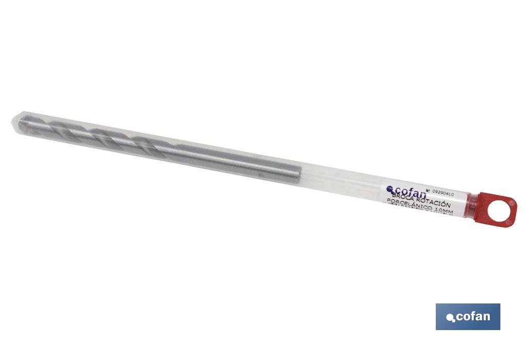 BROCA ROTACIÓN PORCELÁNICO 6MM