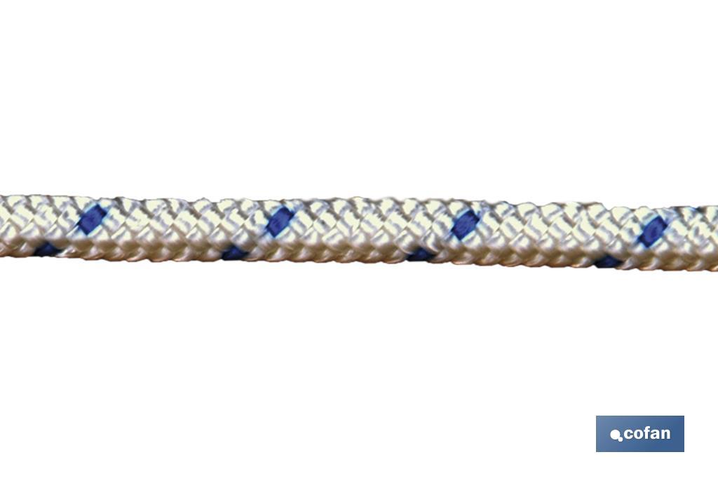 CARRETE CUERDA ESP. ARRANQUE 3 MM 100 MTS BCO