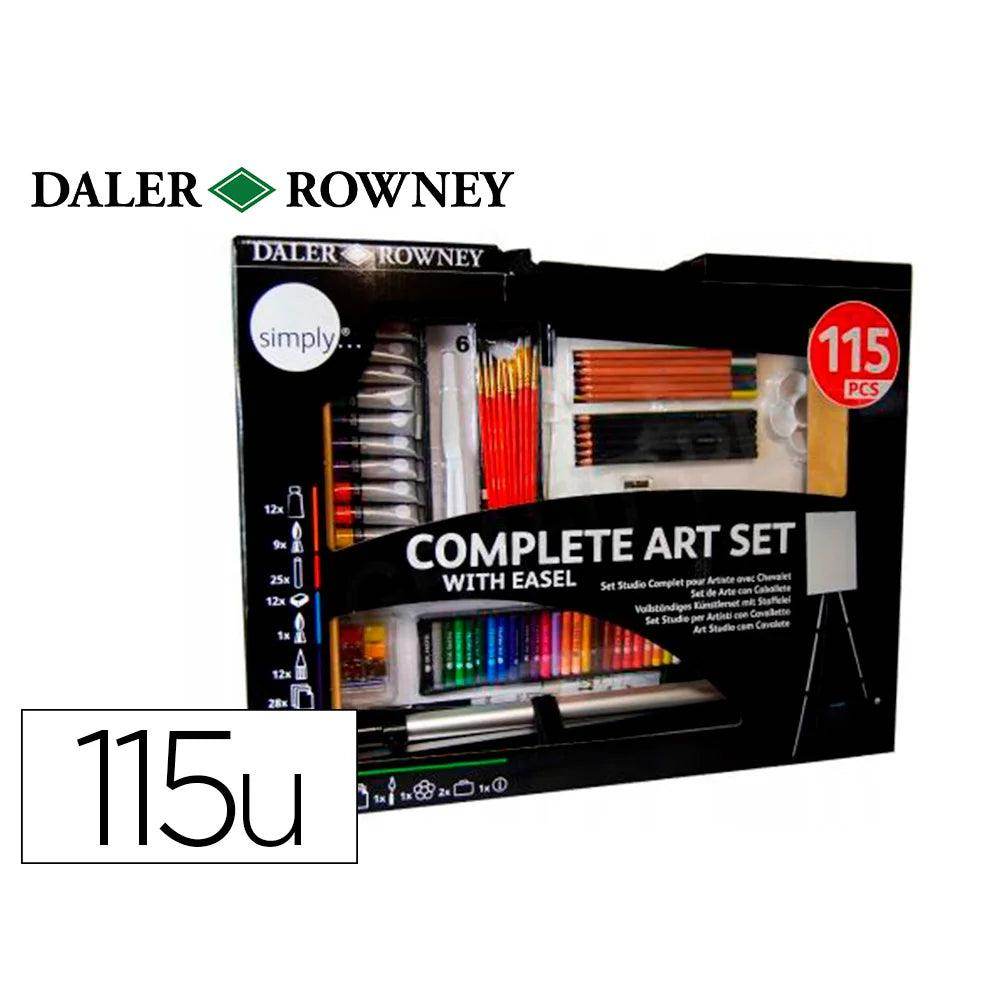 Conjunto Completo de Arte con Caballete de Campaña - Pinturas y Tarimas Ideas