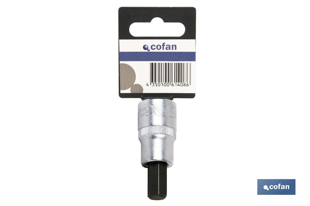 LLAVE DE VASO 3/8 CON PUNTA T-47