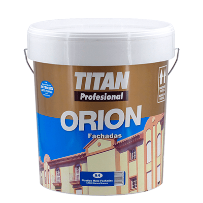 Pintura Plastica Titan Barata de Fachadas Color Teja 15l - Pinturas y Tarimas Ideas