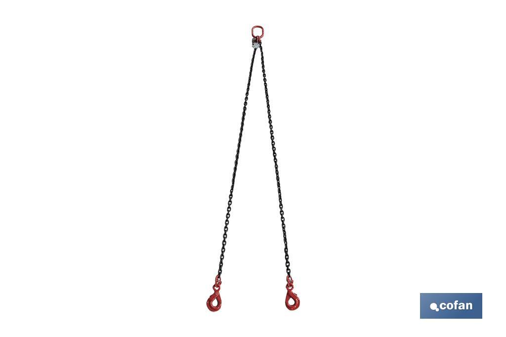 PULPO CADENA 8mm. Gº80 2Rx6M