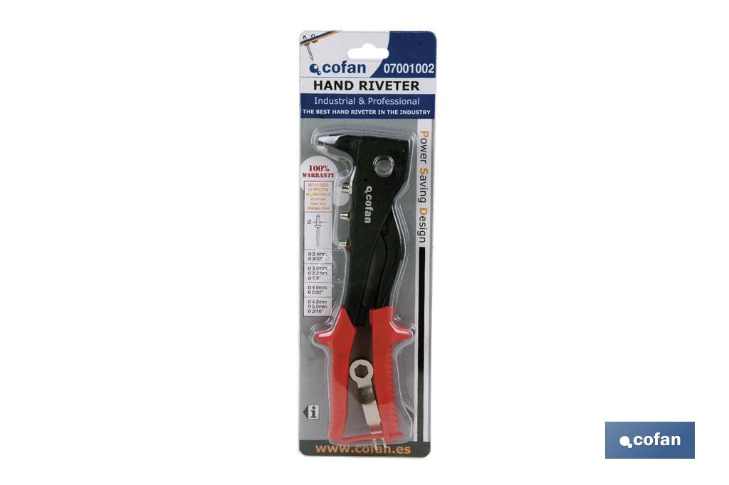 REMACHADORA PROFESIONAL 2,4 - 4,8/5,0mm