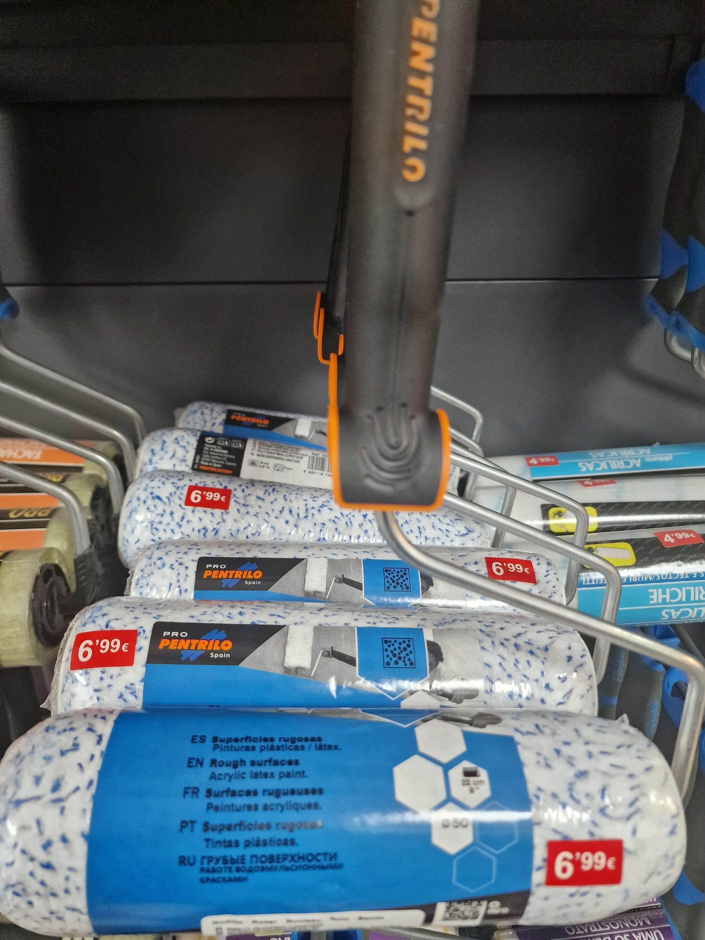 Rodillo para Superficies Rugosas de 22cm - Pinturas y Tarimas Ideas