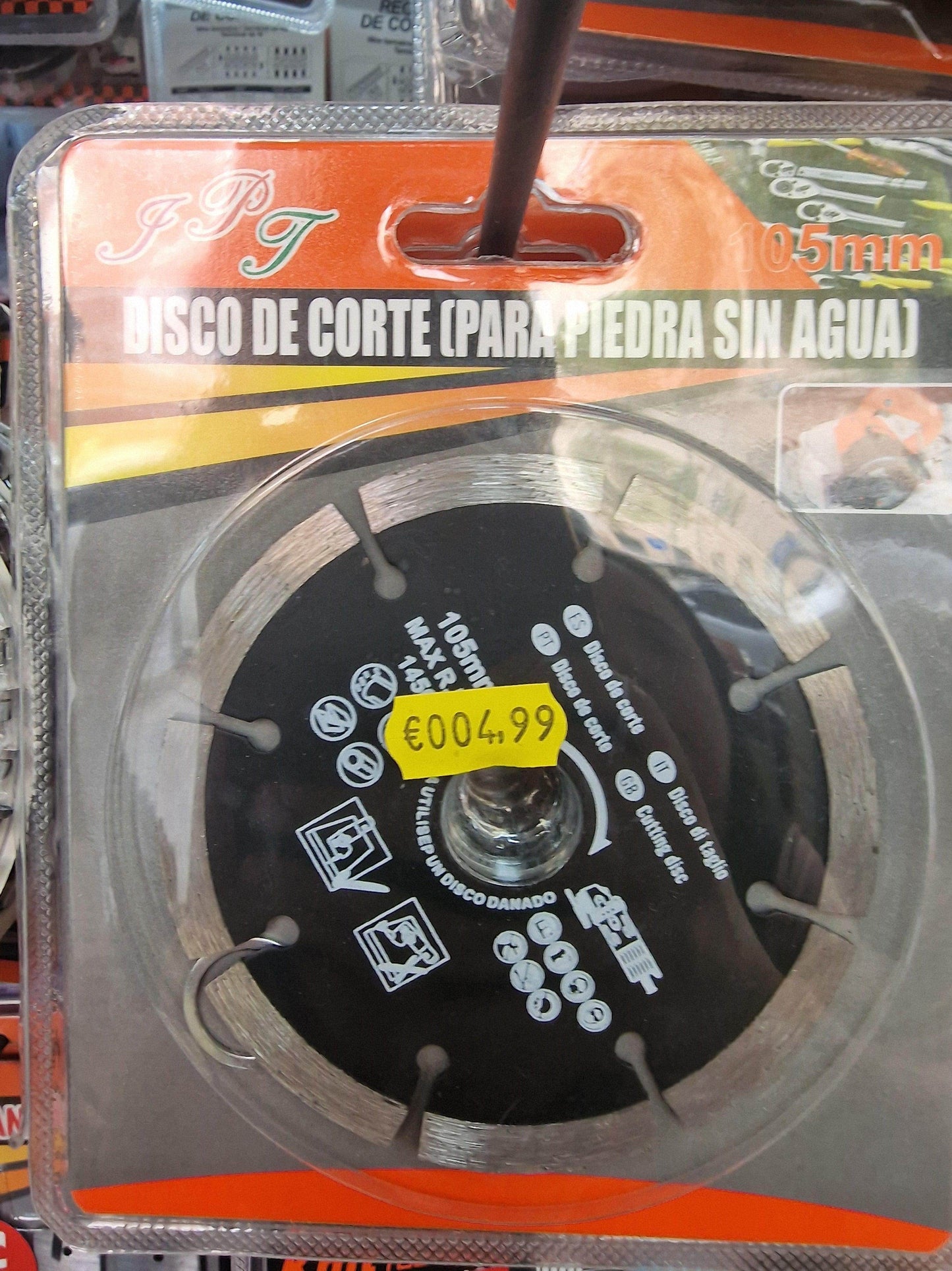 Disco de Corte (para piedra sin agua) - Pinturas y Tarimas Ideas