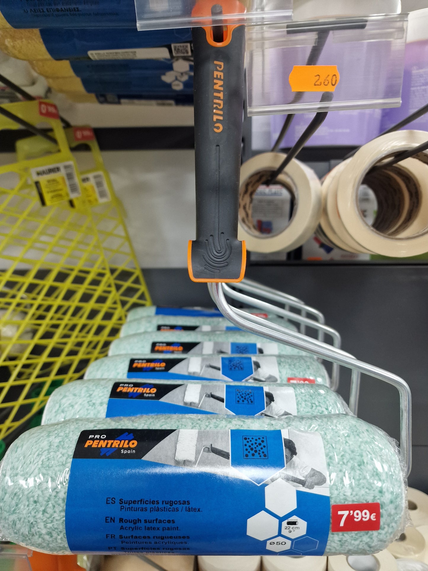 Rodillo Microfibra Competidor Superficies Rugosas 22cm