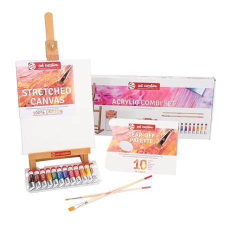 Conjunto de Pintura Acrilica - Pinturas y Tarimas Ideas