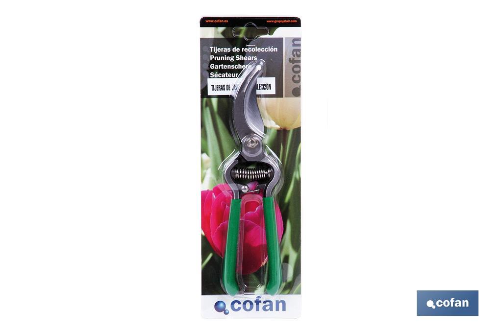 TIJERAS DE RECOLECCIÓN 8 205MM