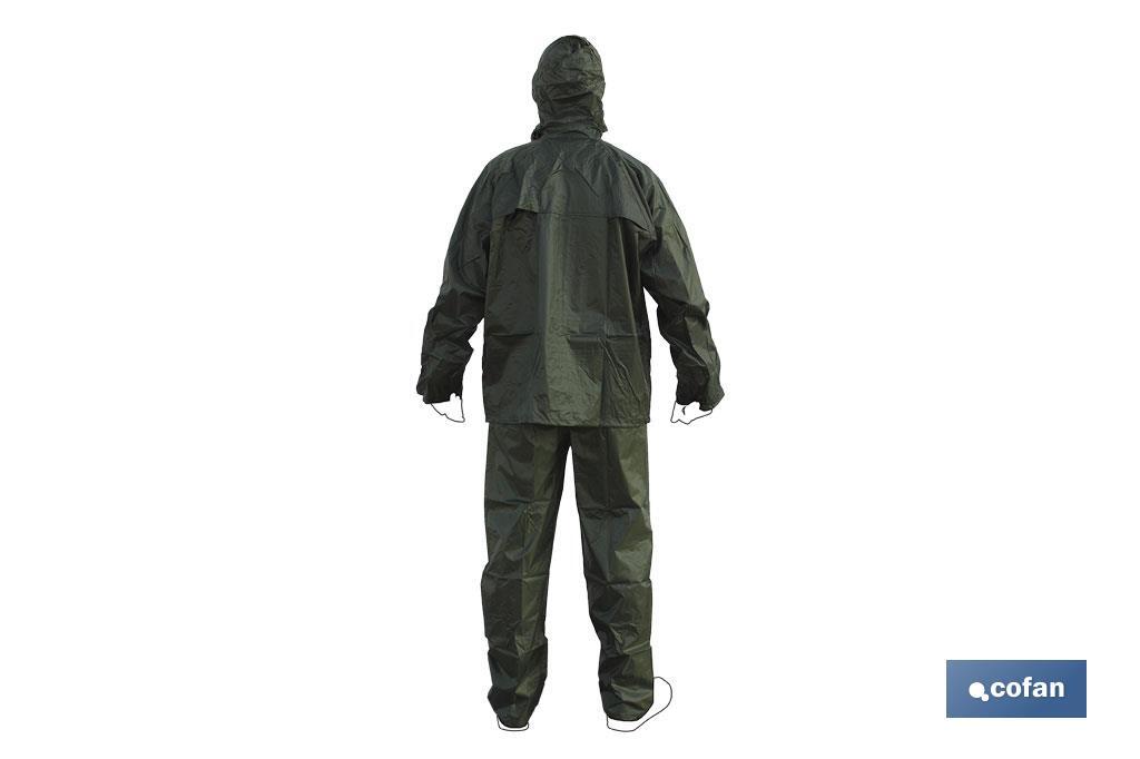 TRAJE AGUA VERDE POLIESTER/PVC TALLA XL