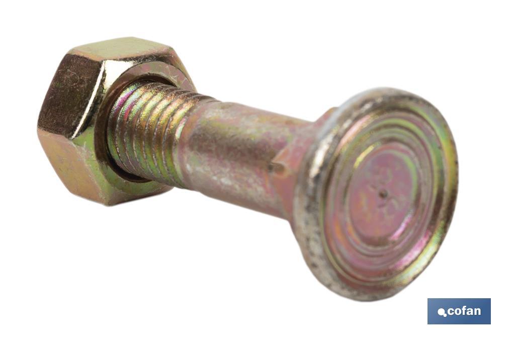 DIN-608/934 C-8.8 M-12X65 BICROMATADO