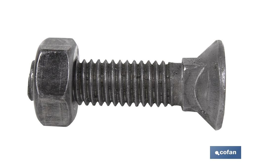 DIN-608/934 C-6.8 M-14X80 PULIDO
