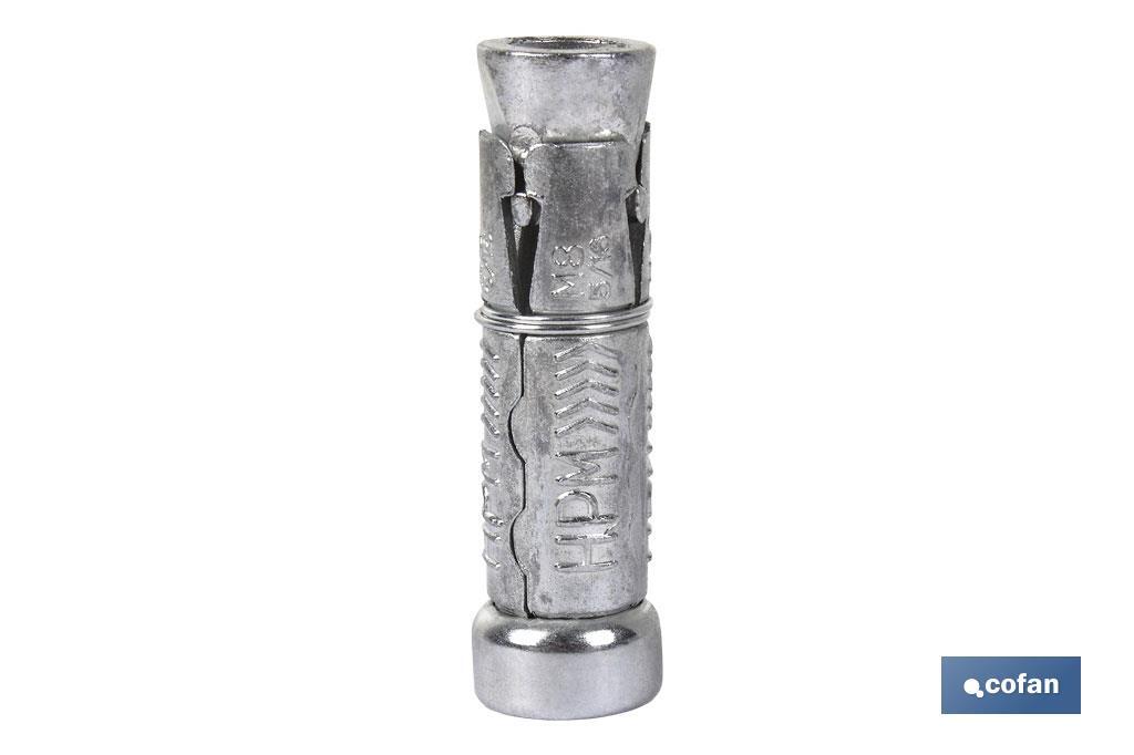 CUERPO ANCLAJE ZAMAK HPM M-12x70 Venta unitaria