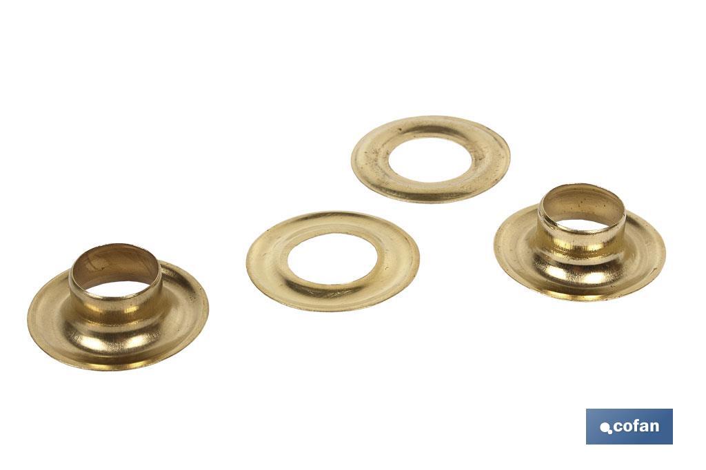 KIT DE 12 SETS DE OJETES 10 mm