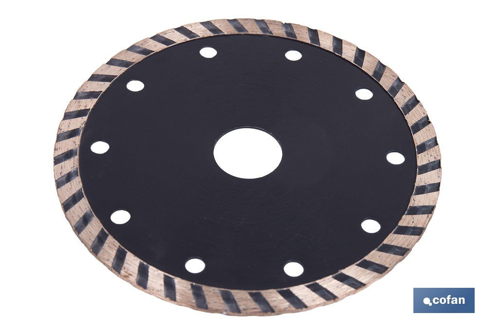 DISCO DIAMANTE TURBO BASICO 125 MM.