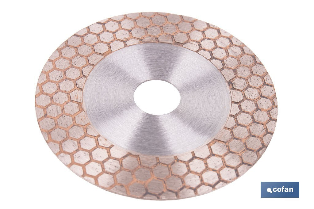 DISCO PORCELANICO DUAL CORTAR Y DESBASTAR 115MM H22,2