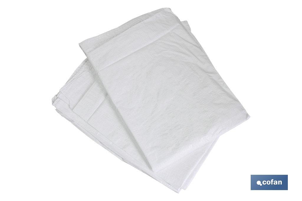 PACK 10 SACOS DE RAFIA RETRACTIL 50x80 cms
