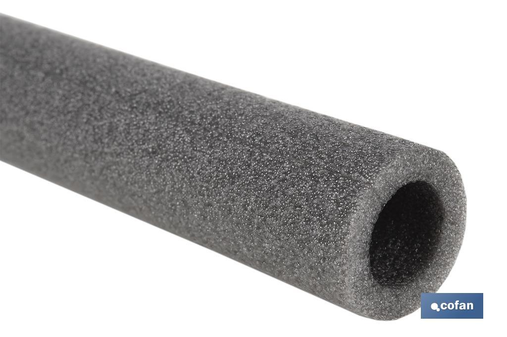 COQUILLA AISLANTE PE PARA TUBERÍAS Ø18 MM X 1 M