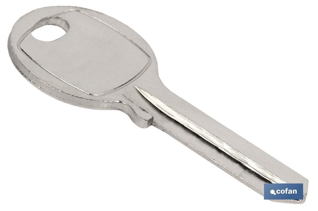 LLAVE BRUTO CANDADO 50mm (r.10403111-12-29-11KA-29KA)