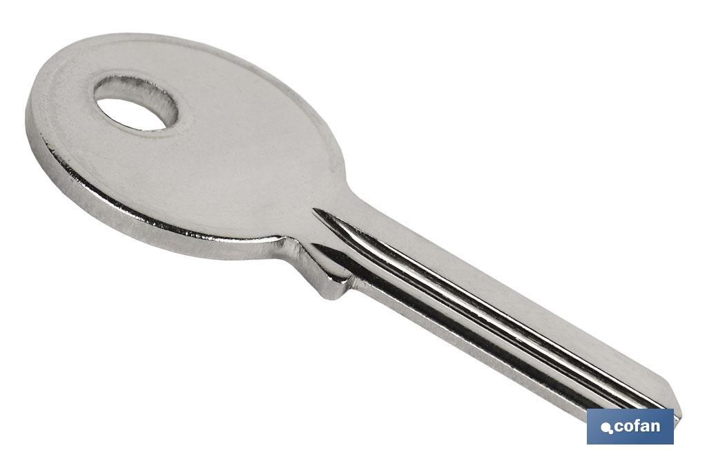 LLAVE BRUTO CANDADO INOX 40mm (ref 10403208-09)