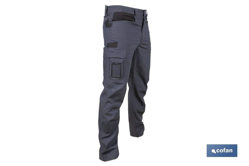 PANTALÓN DE TRABAJO LOKI ELASTANO 215 G/M2 GRIS ANTRACITA TALLA 64