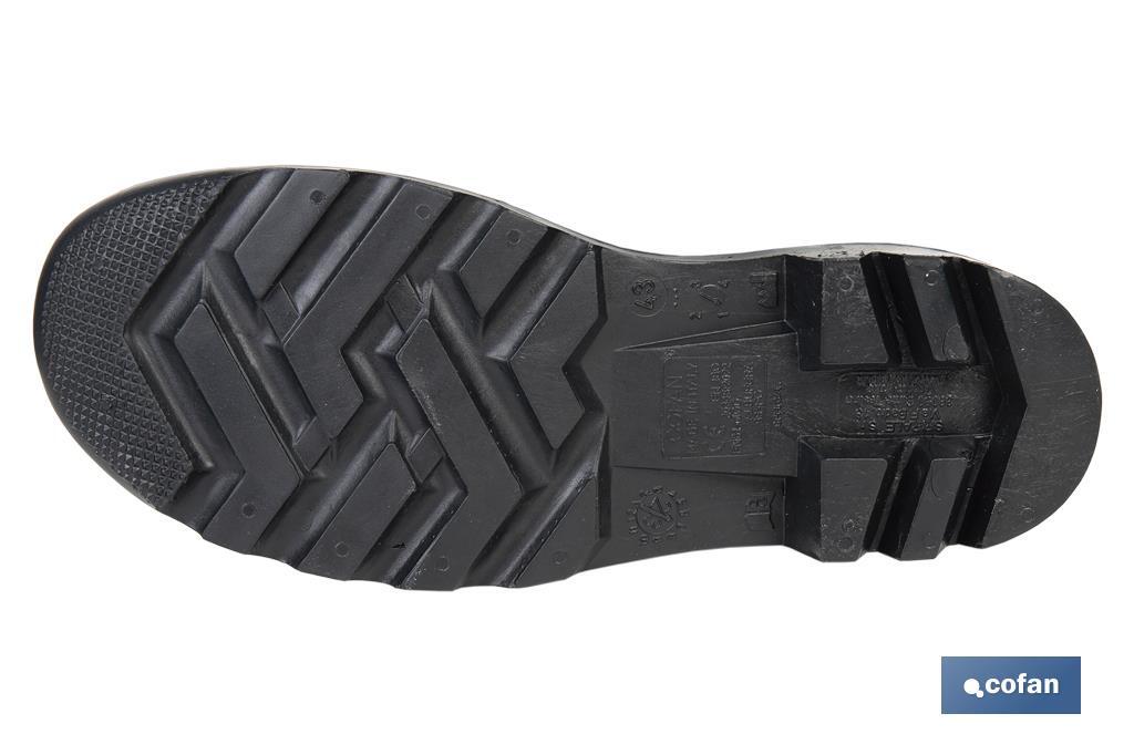 BOTA AGUA ALTA SEGUR. S-5 NEGRA T-43