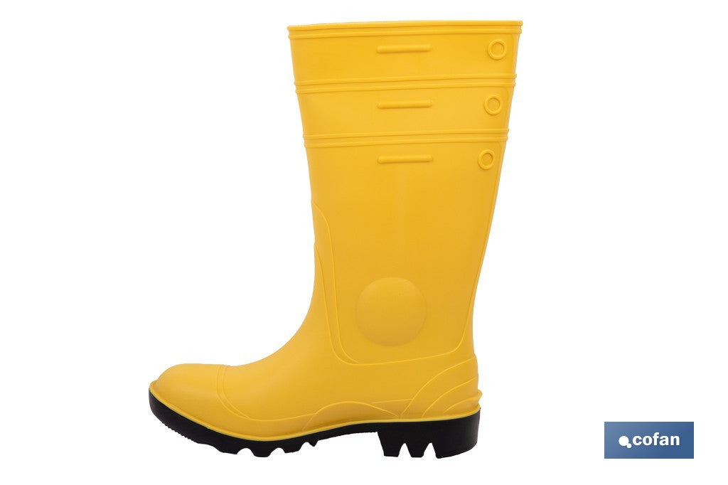 BOTA AGUA S5 AMARILLA T-37