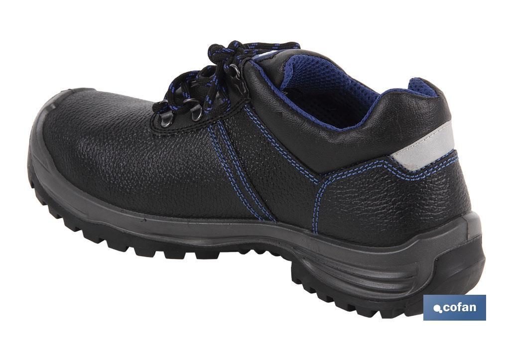 ZAPATO PIEL NEGRA S3 MODELO MIRTO T 44