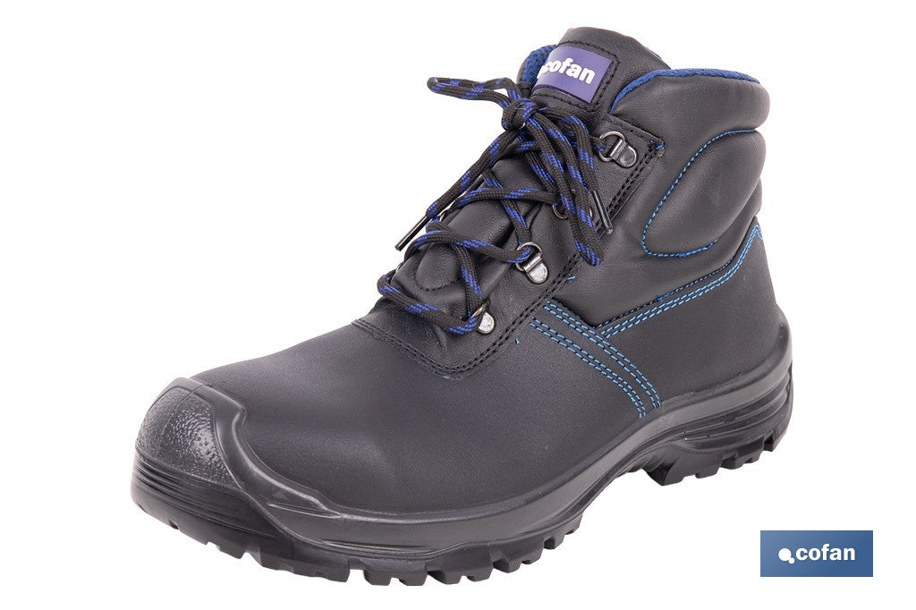 BOTA PIEL NEGRO S3 MODELO ISKUR T 39